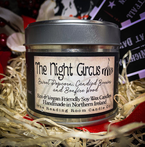 The Night Circus- Sweet Popcorn, Candied Berries and Bonfire Wood