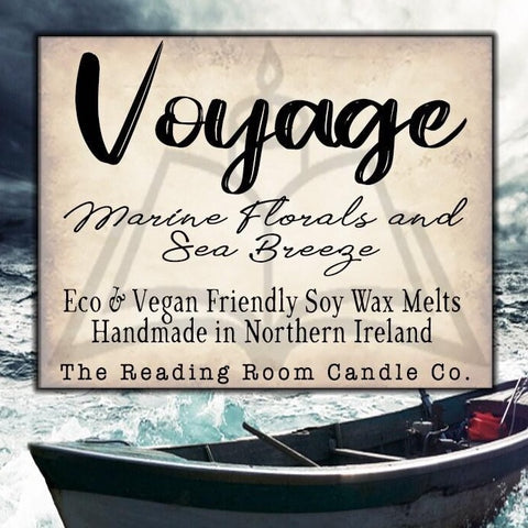 Voyage- Pure Soy Wax Melts-Marine Florals and Sea Breeze