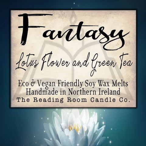 Fantasy- Pure Soy Wax Melts- Lotus Blossom and Green Tea