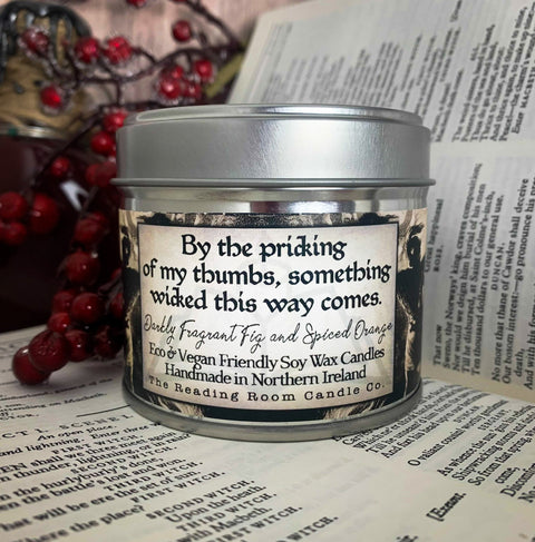 Shakespeare Candle Collection Act I- Macbeth, Richard III and The Tempest Inspired