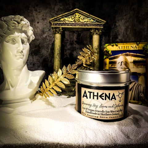 Athena- Rosemary, Bay Leaves and Cyclamen