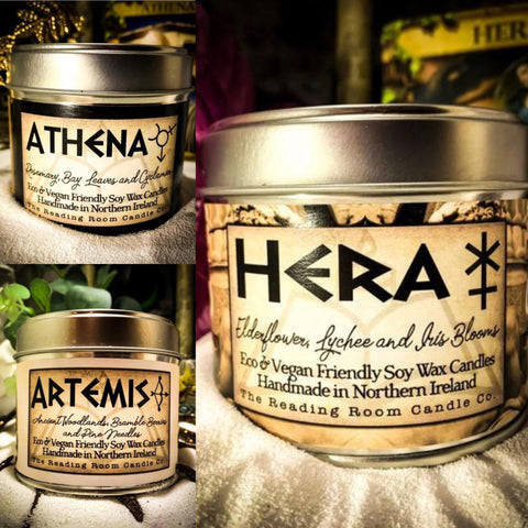 Greek Goddesses Alpha Set- Hera, Artemis, Athena