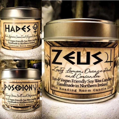 Greek Gods Alpha Set- Zeus, Poseidon, Hades