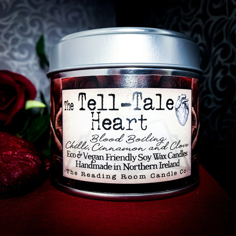 The Tell-Tale Heart Candle-Blood Boiling Chilli, Cinnamon and Clove