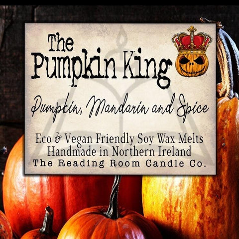The Pumpkin King-Limited Edition-Pure Soy Wax Melts-Pumpkin, Mandarin & Spice