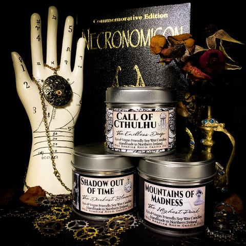 The Lovecraft Candle Trio-Call of Cthulhu, Mountains of Madness, Shadow Out of Time