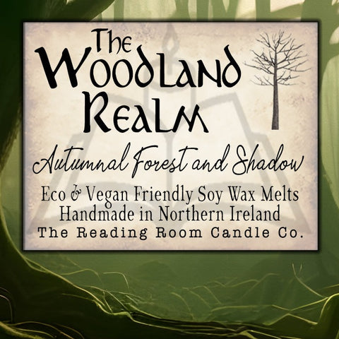 Woodland Realm- Pure Soy Wax Melts-Autumnal Forest and Shadow